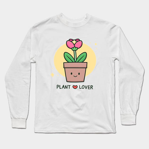 Plant lover Long Sleeve T-Shirt by KammyBale